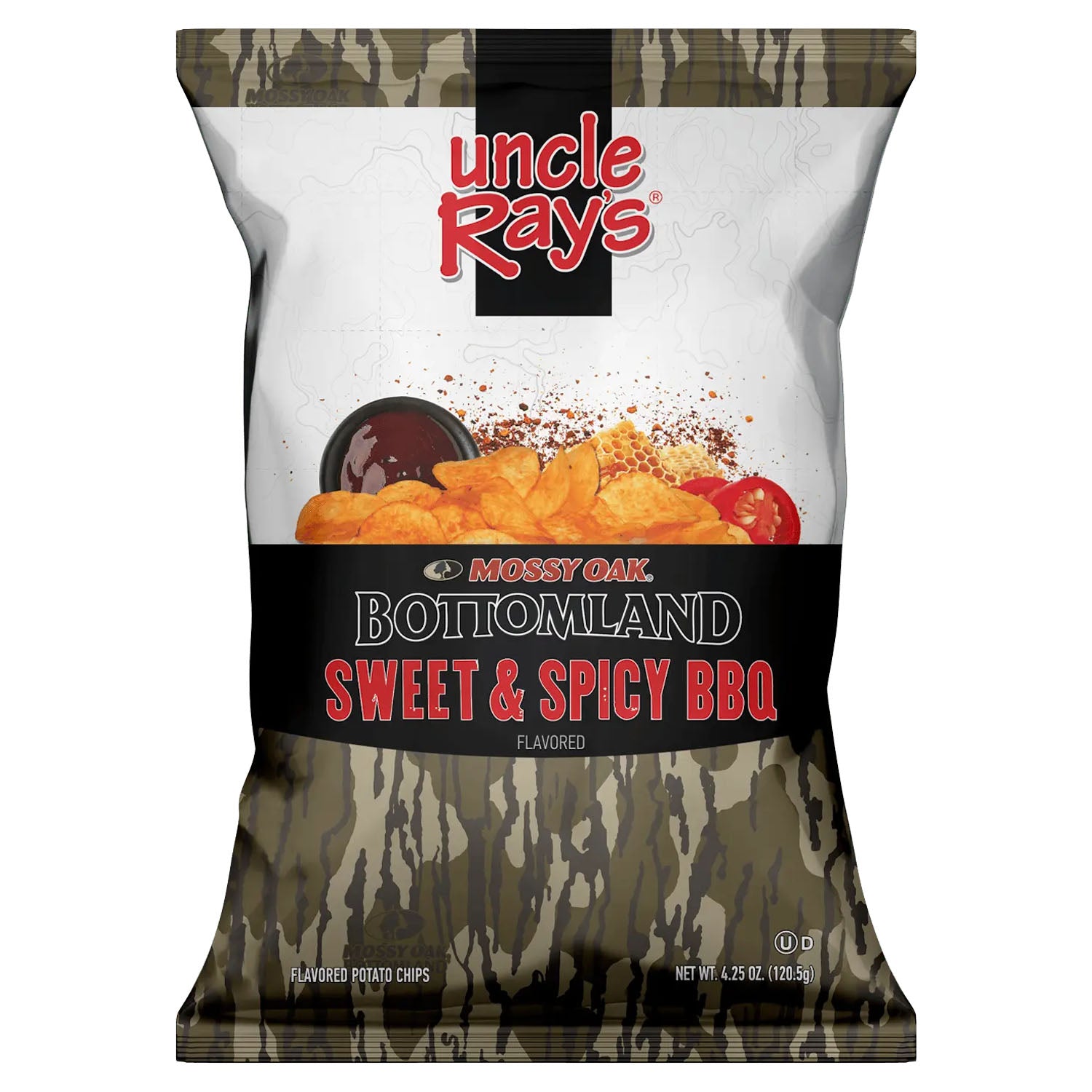 Uncle Ray's Sweet & Spicy Bottomland Mossy Oak Chips – Uncle Ray's LLC