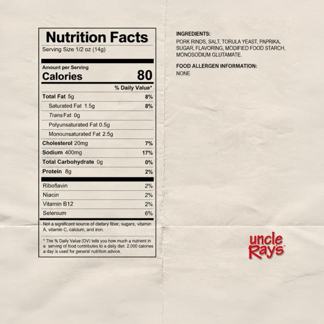 BBQ Pork Rinds NFP