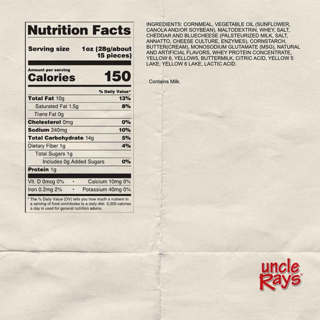 Uncle Ray’s Baked Cheese Puffs