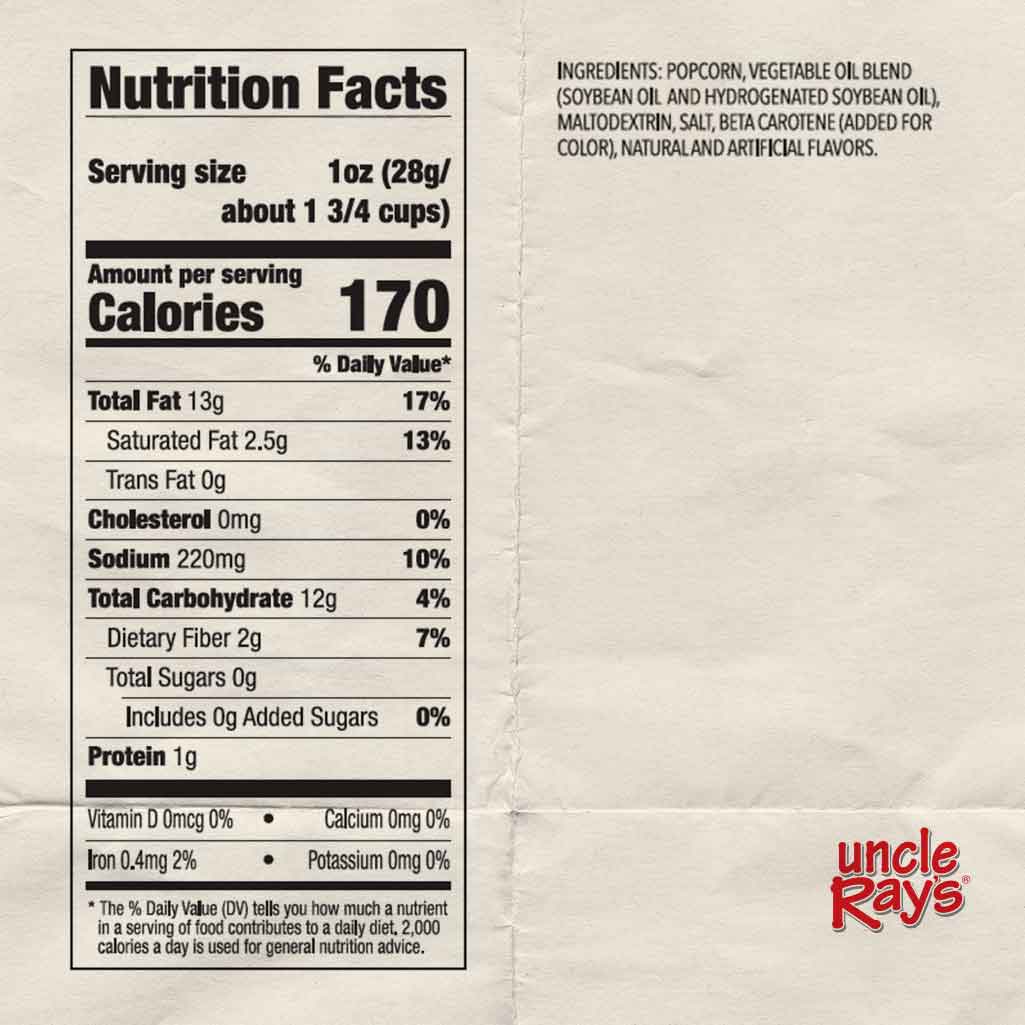 Uncle Ray's Buttery Popcorn