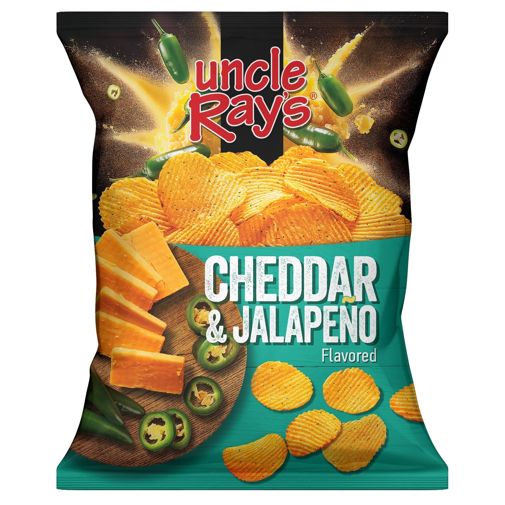 Uncle Ray's Cheddar Jalapeno Chips