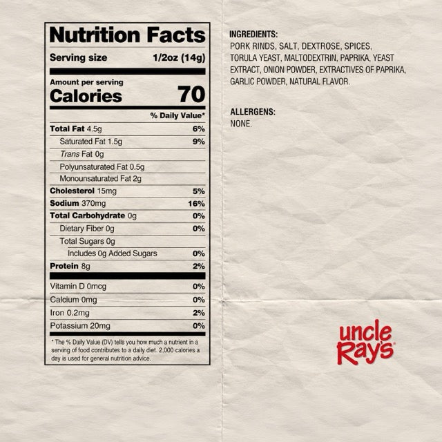 Hot Pork Rinds NFP
