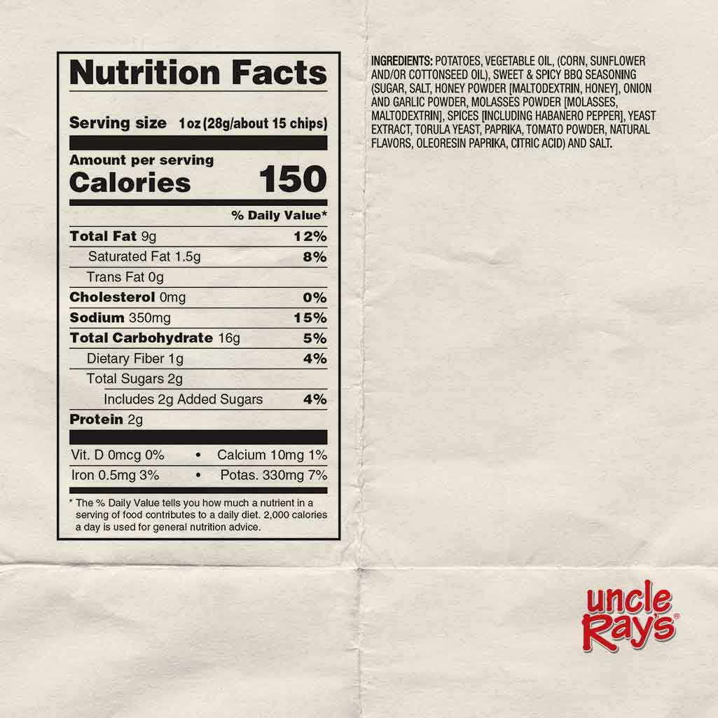 Uncle Ray’s Sweet & Spicy Bottomland Mossy Oak Chips