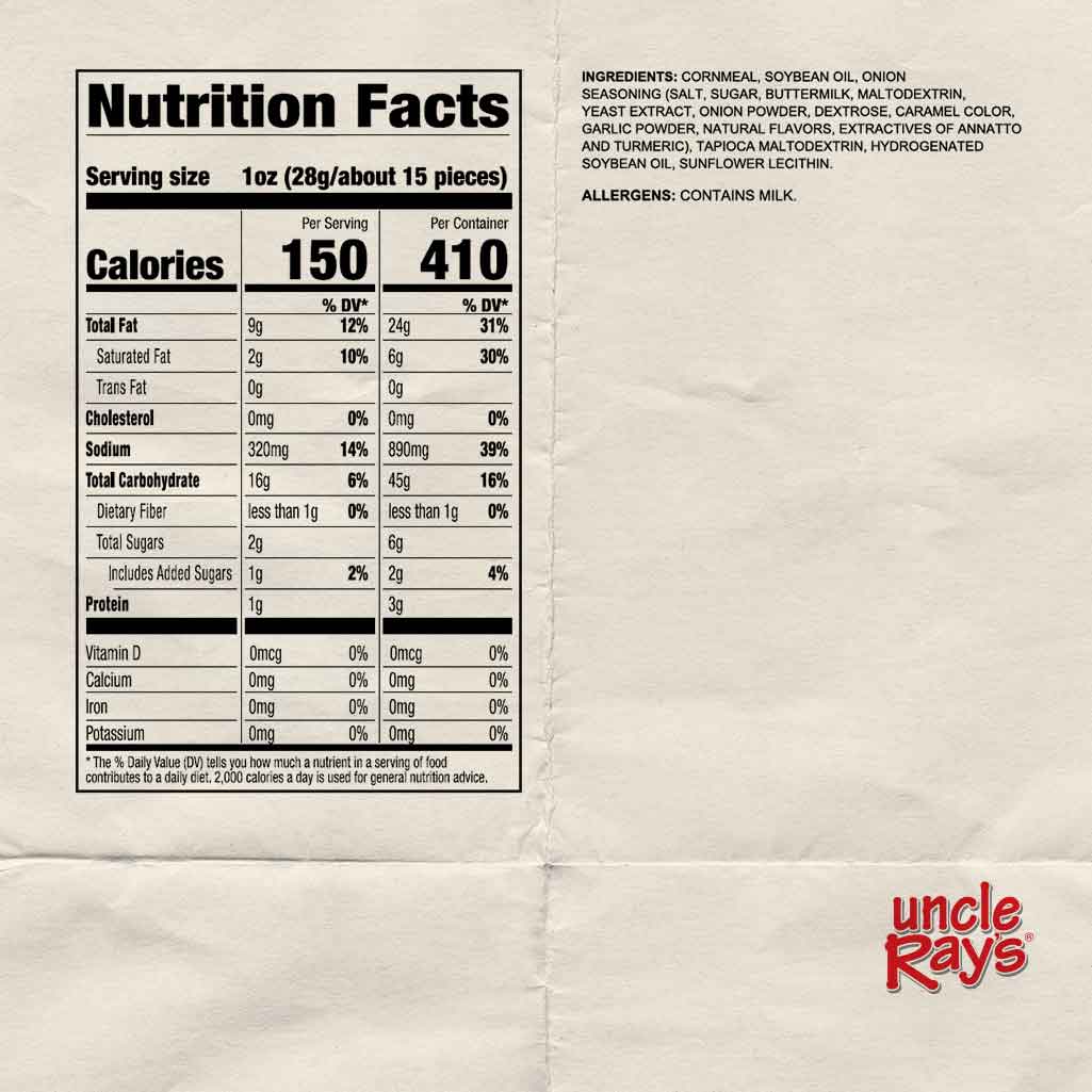 Uncle Ray’s Onion Rings