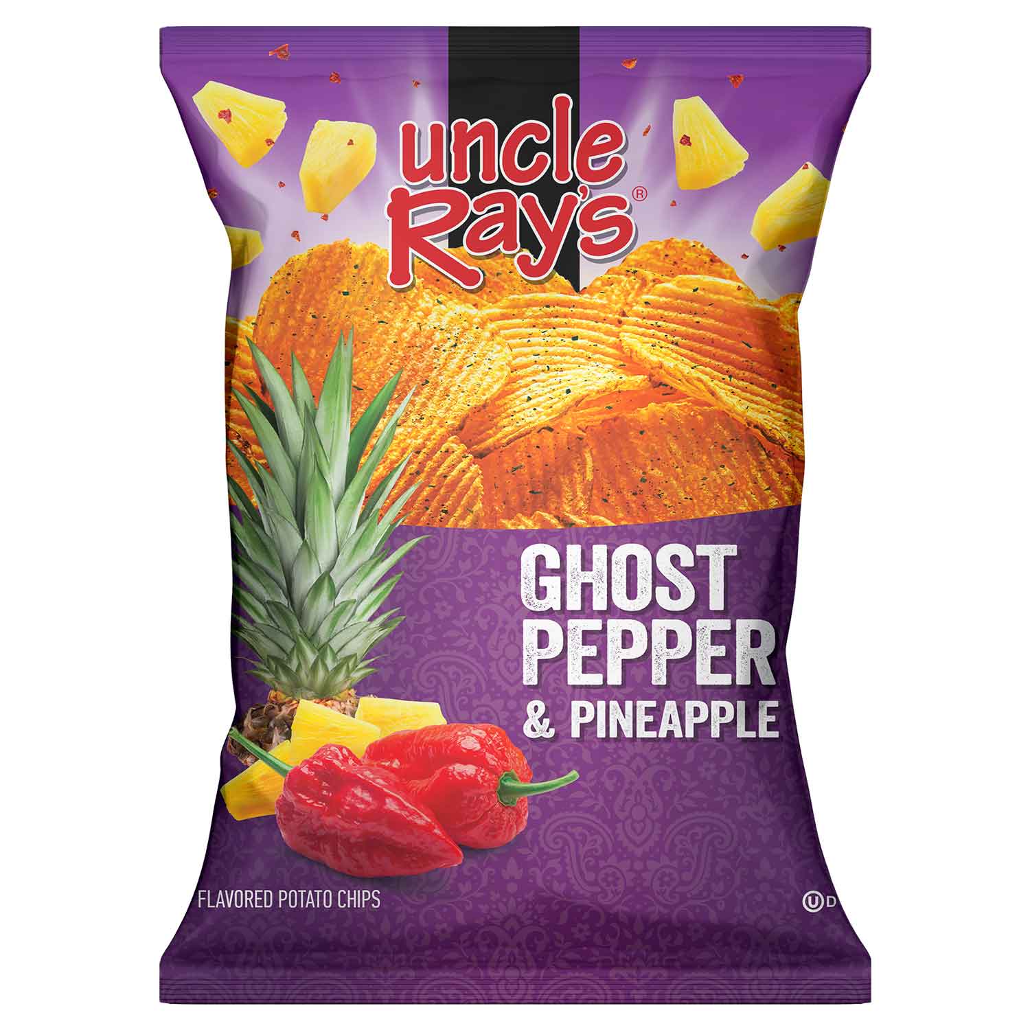 Uncle Ray’s Ghost Pepper & Pineapple Chips