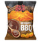 Bag of Uncle Ray's Mesquite BBQ flavored chips with a wooden spoon and sauce on the label.