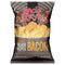 Bag of Uncle Ray's Sweet Black Pepper Bacon flavored potato chips on a white background