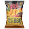 Bag of Uncle Ray's Sweet Heat BBQ flavored potato chips on a white background